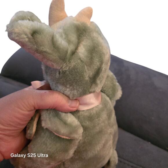 PLEASE READ!!! Geppeddo Cuddle Kids Ricky Rhino WITH CALL-OUT - Picture 5 of 7